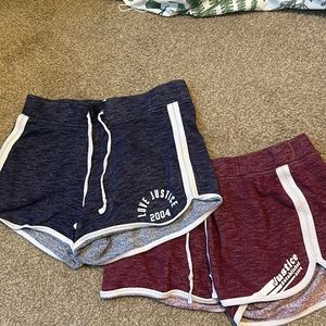 2 pairs of justice shorts